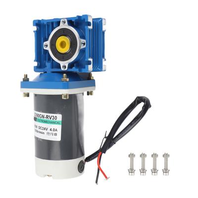 DC24V 90W 5D90GNRV30 червячный редукторный двигатель с регулируемой скоростью и самоблокировкой ( 80к)