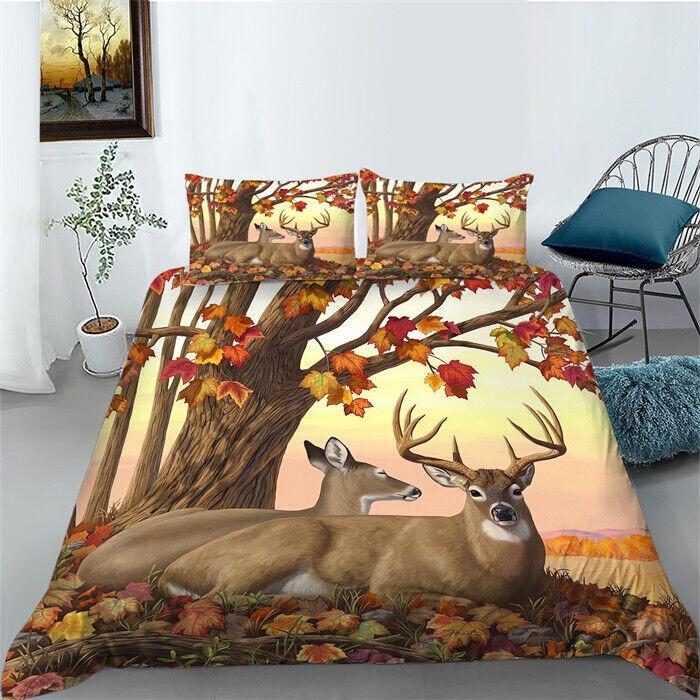 Комплект постельного белья с изображением животных, напечатанный на 3D-принтере, двуспальная кровать, пододеяльник, наволочка, 2/3 шт., быстросохнущее покрывало, роскошное покрывало, домашний текстиль