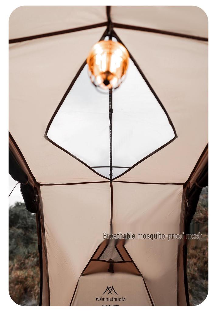 Mountain Guest Military Cot Tent: Lightweight, Waterproof, Single-Person Outdoor Camping Tent