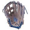 Rawlings Бейсбольная перчатка HYPER TECH MLB TEAM Dodgers для броска, Софтбол, GR5HTMY719, Перчатка для аутфилдера, II, 12,75 дюйма, Для правой руки