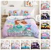 3D Printed Mermaid Princess Bedding Set for Girls and Women, Dreamy Quilt Cover Pillowcases 2/3pcs Gift