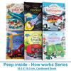 Usborne Загляни внутрь Серия Как это работает Научные знания Обучение Книжка с картинками Английский Ежедневные Книги для чтения перед сном