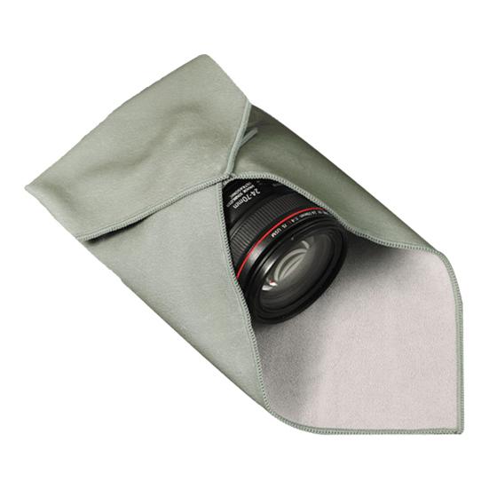 Makeup Bag Portable Protective Cosmetic Pouch Smooth Wear Resistant Self Adhesive Versatile Camera Lens Wrap Travel Organizer