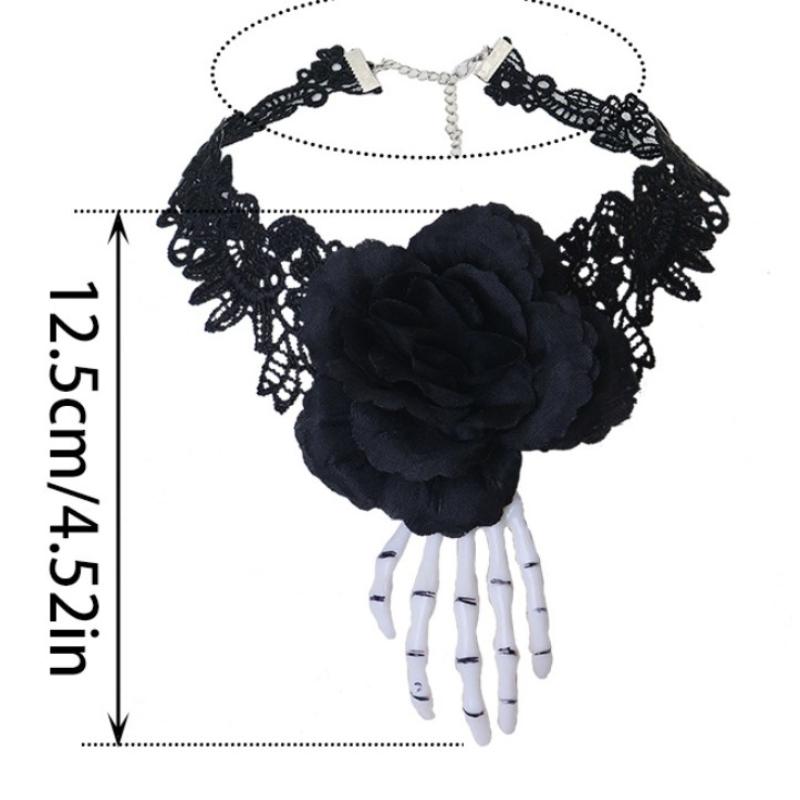 Повязка на голову в виде венка из роз, фотореквизит, бохо, Хэллоуин, головной убор для вечеринки, костюма, головной убор для Дня мертвых