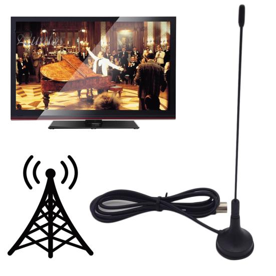 5dBi USB цифровая DVB-T HDTV антенна воздушная присоска Крытый наземный ТВ-приемник
