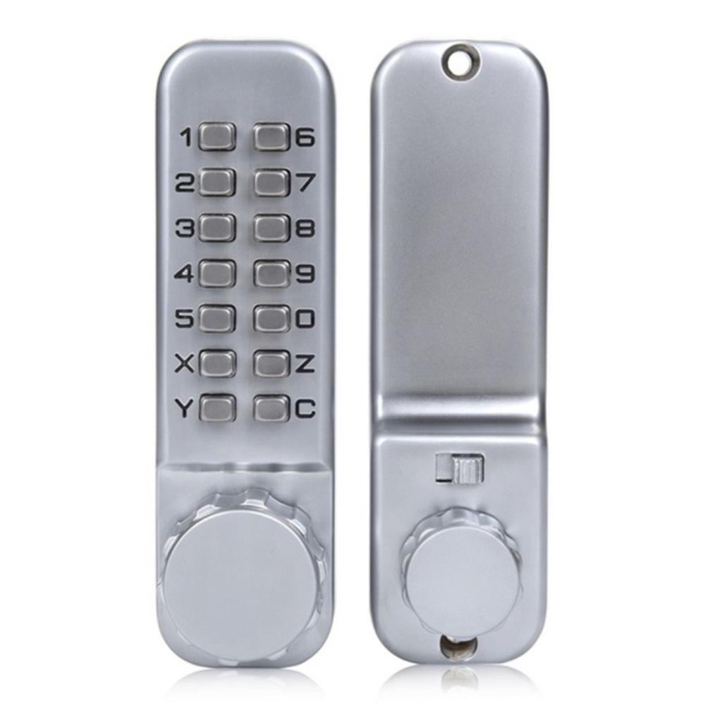 Mechanical Combination Door Lock Outdoor Courtyard Gate Lock Household Wrought-iron Door Fence Lock Vintage