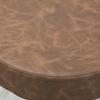Set of 2 Swivel Bar Stools with Footrest and Adjustable Height, 35x36x64-85cm, Brown