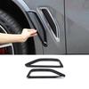 2pcs Car Side Fender Air Vent Bezel Trim Cover Set Black For BMW X5 2019-2022