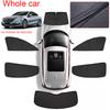 Car Black Windows Privacy Sunshade For HONGQI H5 2020-Present Auto Anti-UV Heat Insulation Protect Cover Interior Accessories