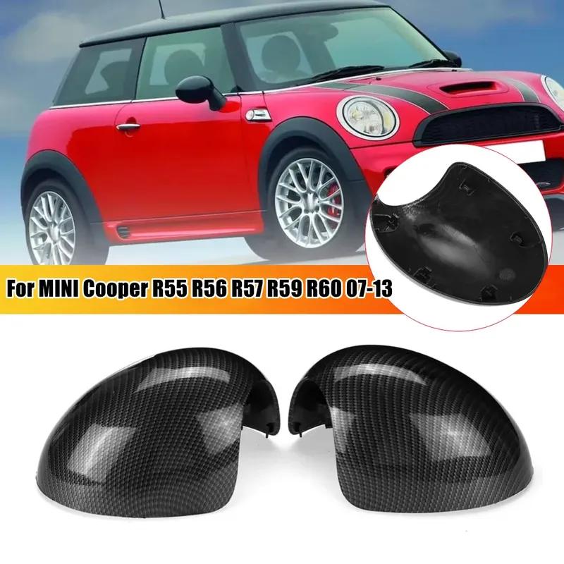 Для BMW Mini Cooper R55 R56 R57 R58 R59 R61 ABS Накладка на зеркало заднего вида Боковое зеркало Заглушка крыла Внешняя отделка двери Запасные части