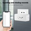 Tuya Wifi Smart Brazil Plug 16a Smart Life App Zigbee Smart Socket With Power Monitor Brazil Outlets Voice For Google Home Alexa