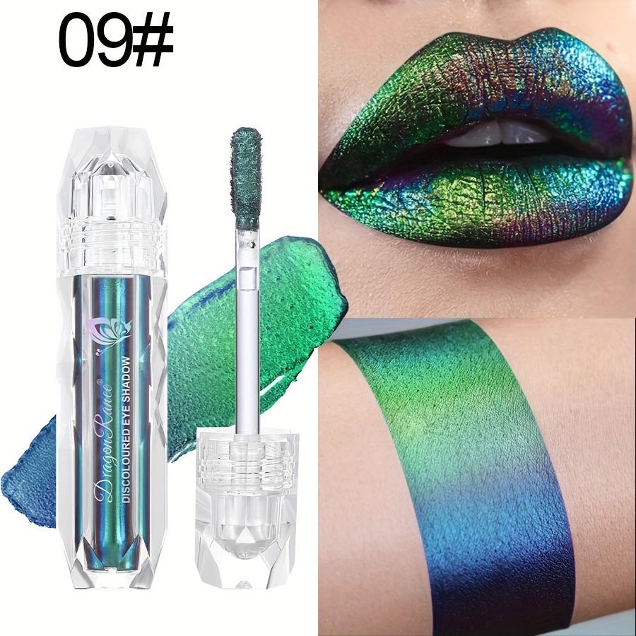 9-цветный металлический блеск для губ с эффектом хамелеона Lip Glzae High Shine Стойкая губная помада коралловых тонов для сценического и хеллоуинского макияжа