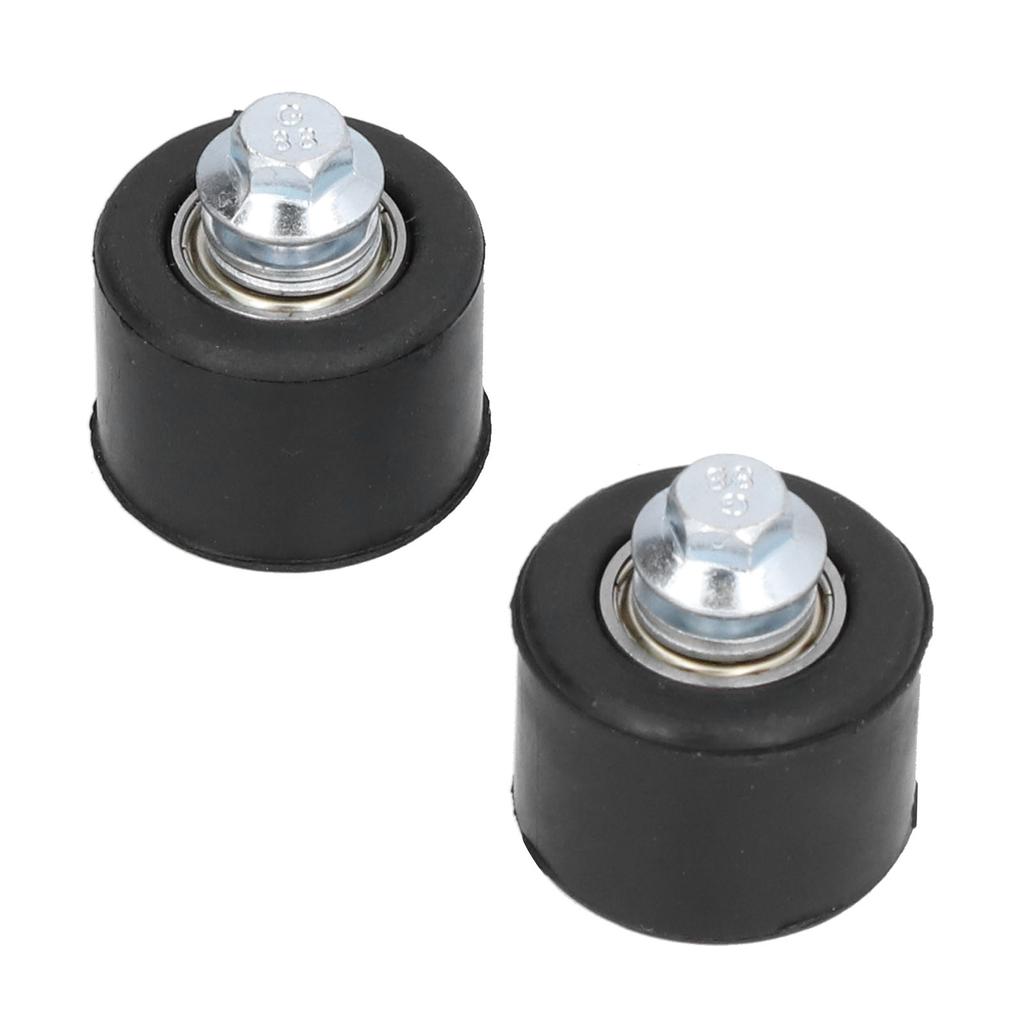 2pcs 8mm Chain Roller Tensioner Slider Wheel Guide Pit Dirt Fit for Yamaha YFZ 350 Banshee 1987 2006