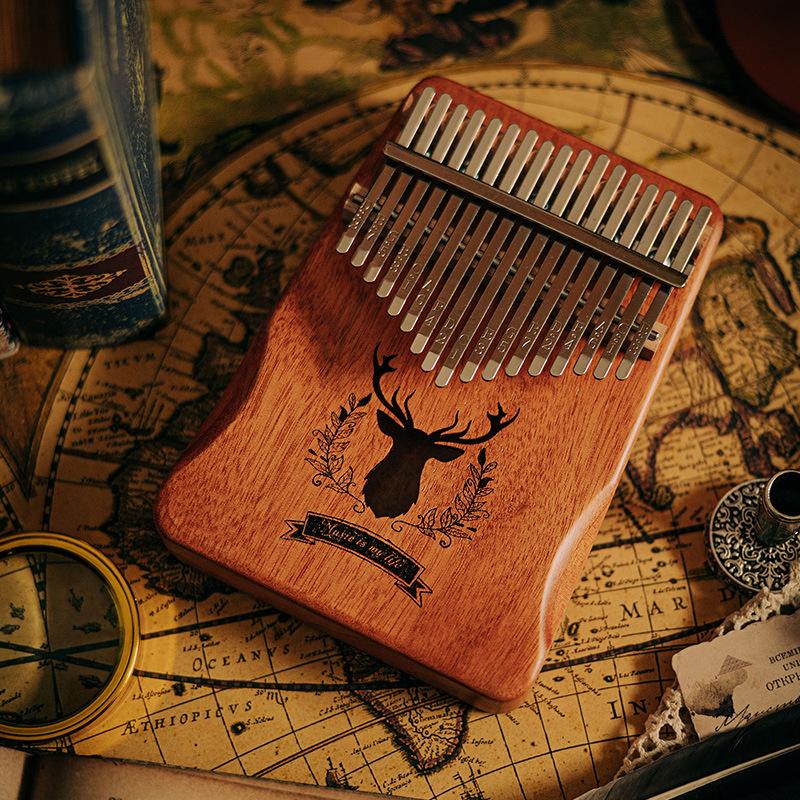 Деревянная калимба 17 клавиш музыкальная клавиатура для посвященных 21 клавиша калимба звуковая терапия портативные профессиональные инструменты пальчиковое пианино детский подарок