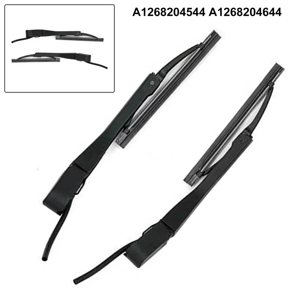 2Pcs Headlight Wiper RH+LH For Mercedes W126 Windshield Wiper Accessories A1268204544 A1268204644 Headlight Wiper Arms
