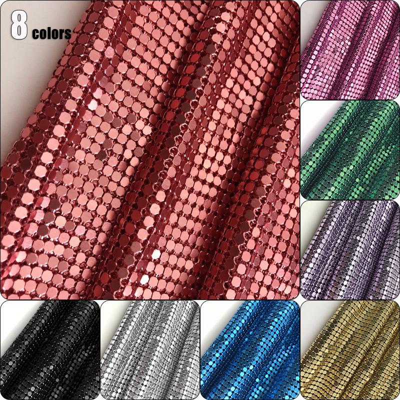 45*150 см разноцветная металлическая сетка блестящая металлическая ткань для штор своими руками сексуальное женское вечернее платье косплей скатерть купальники