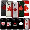 Чехол для телефона с кленовым флагом Канады для iPhone Samsung Galaxy Redmi Xiaomi Oppo OnePlus Note SA 7 8 9 10 11 12 13 14 20 21 22 23 53 54 Pro Max Plus Ultra