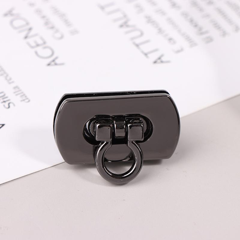 1Pc Metal Tiny Bag Clasp Turn Lock Twist Lock Clasp Leather Craft Women Bag Handbag Shoulder Bag Purse Diy Bag Hardware