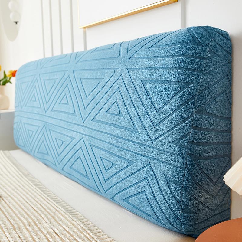 Чехол для изголовья кровати Full Queen Cal King Stretch Soft Bed Headboard Slipcover Stretch Solid Color Purproof Protector Cover Washable for Bed Bedroom Decor