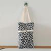Холщовая сумка для водяной чашки с леопардовым принтом, сумка-тоут для чашки для тушения, модная сумка для выхода, экологичная модная сумка для покупок
