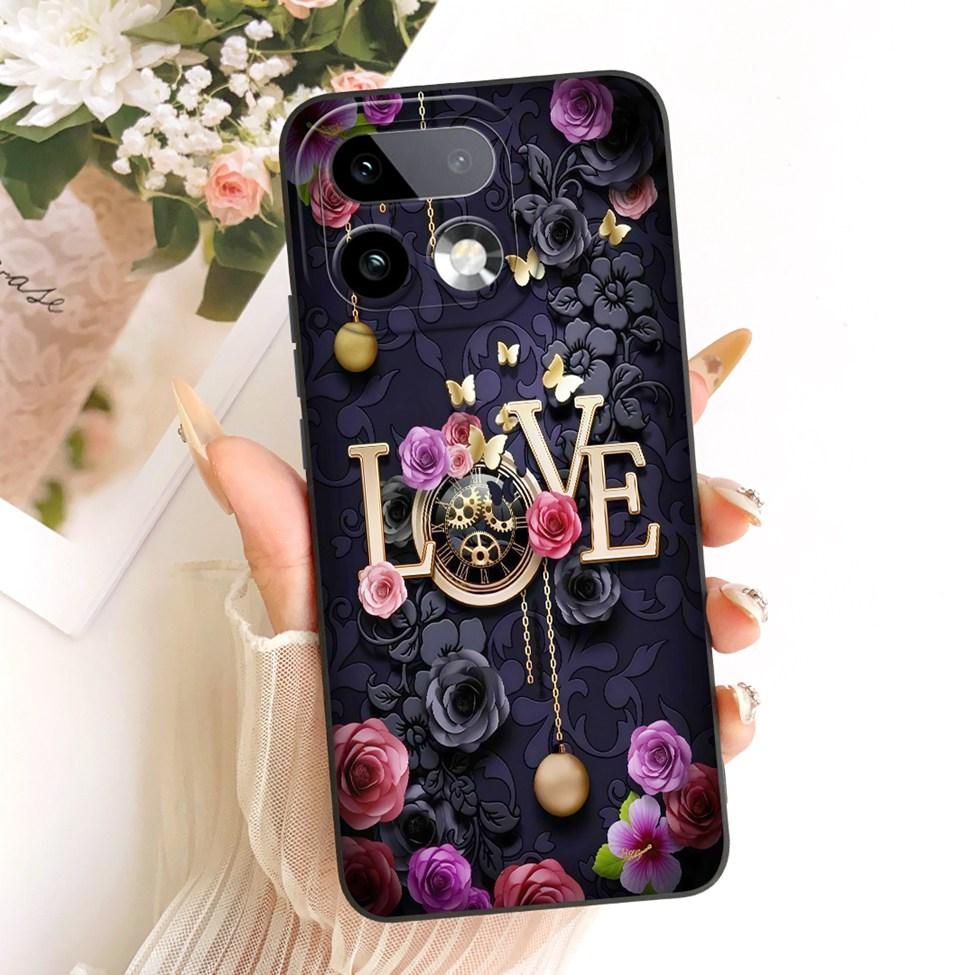 For Realme RMX5121 RMX5120 Case For Realme 16 Pro Cover Cute Kawaii Luxury Fashion Painted Silicone Casing For Real me 16 Pro