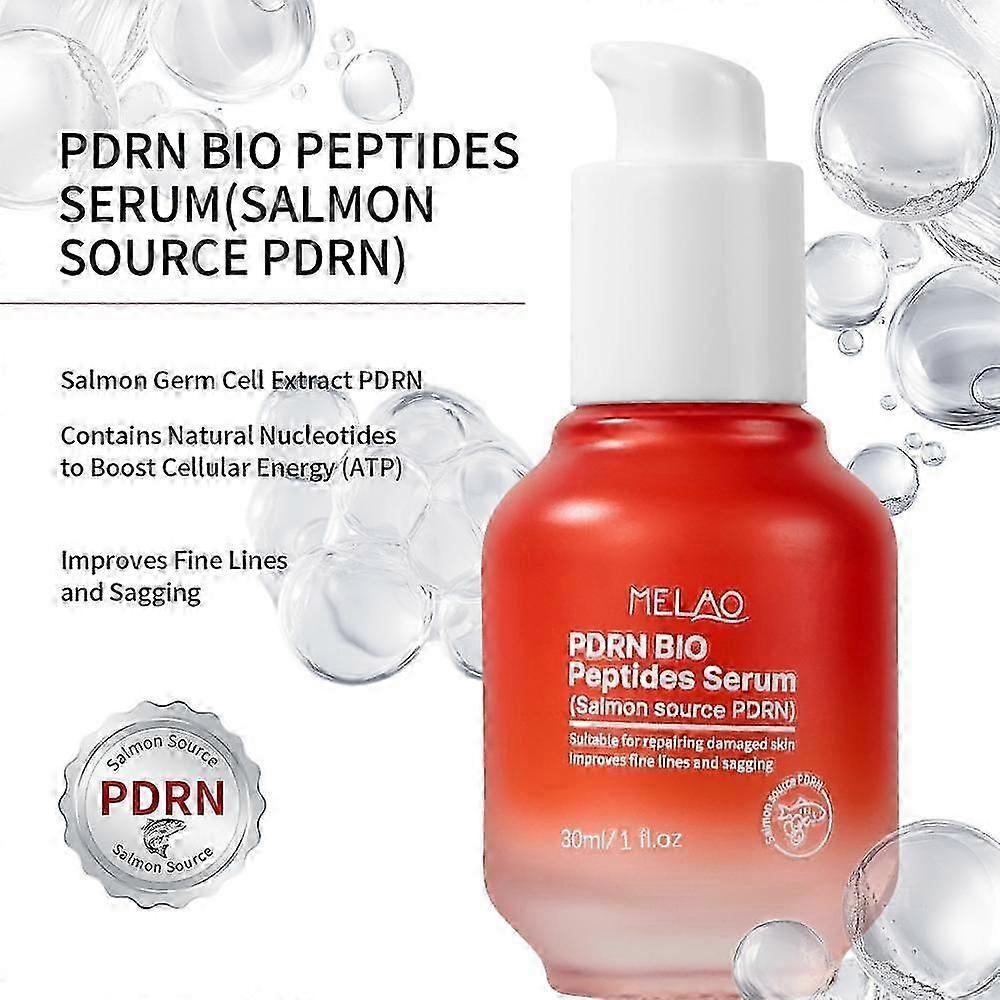 1-3pcs PDRN Peptide Anti-Aging Serum with Salmon Extract, Firming, Moisturizing & Wrinkle Repair for Youthful Skin