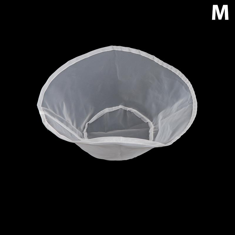 1Pc Soy Milk Filter Net Bag Nylon Liquid Filter Net Bag Milk Coffee Filter Net Bag Reusable Squeeze Mesh Kitchen Tool