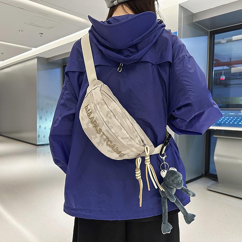 Нагрудная сумка женская большая вместительная спортивная поясная сумка с вышитыми буквами мужская многофункциональная сумка для верховой езды