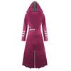 Fashion Mens Gothic  Hooded Trench Party Costume Tailcoat Long Sleeve Jacket
