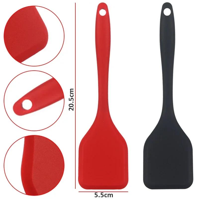 1PC Silicone Cooking Leakage Spatula Dense Shovel Fried FishOmelette Shovel Non-stick Spatula Kitchen Cooking Tools