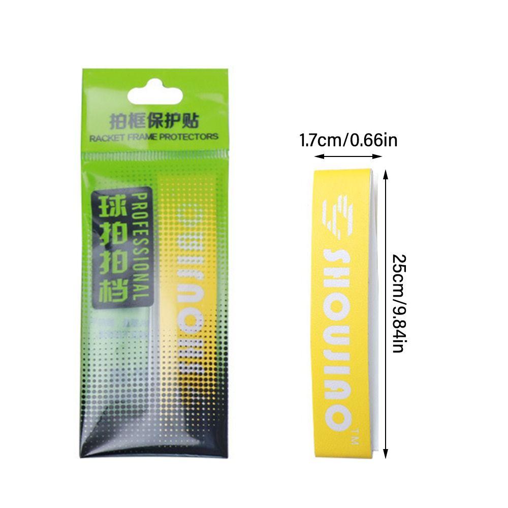 Сделай сам Наклейка на голову бадминтонной ракетки ПУ Защитная наклейка для рамы ракетки Инструмент Защитная лента для рамы