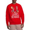 Beavis & Butthead Unisex Adult Ladies Beware Sweatshirt