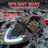 2024 New 12000mAh RC Fishing Bait Boat 40GPS Positioning Multi-Storage Fishing Hook High Speed Baiting Device 2KG 500M RC Distance Night Light
