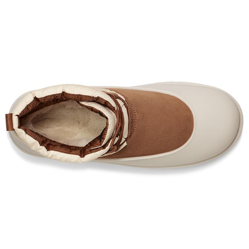 UGG Classic Mini Lace Up Weather Boot 'Chestnut Whitecap' Sneakers 1120849-CWGY