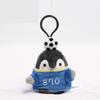 Cheerful Positive Energy Penguin Plush Keychain Cute Accessory For Bags And Backpacks