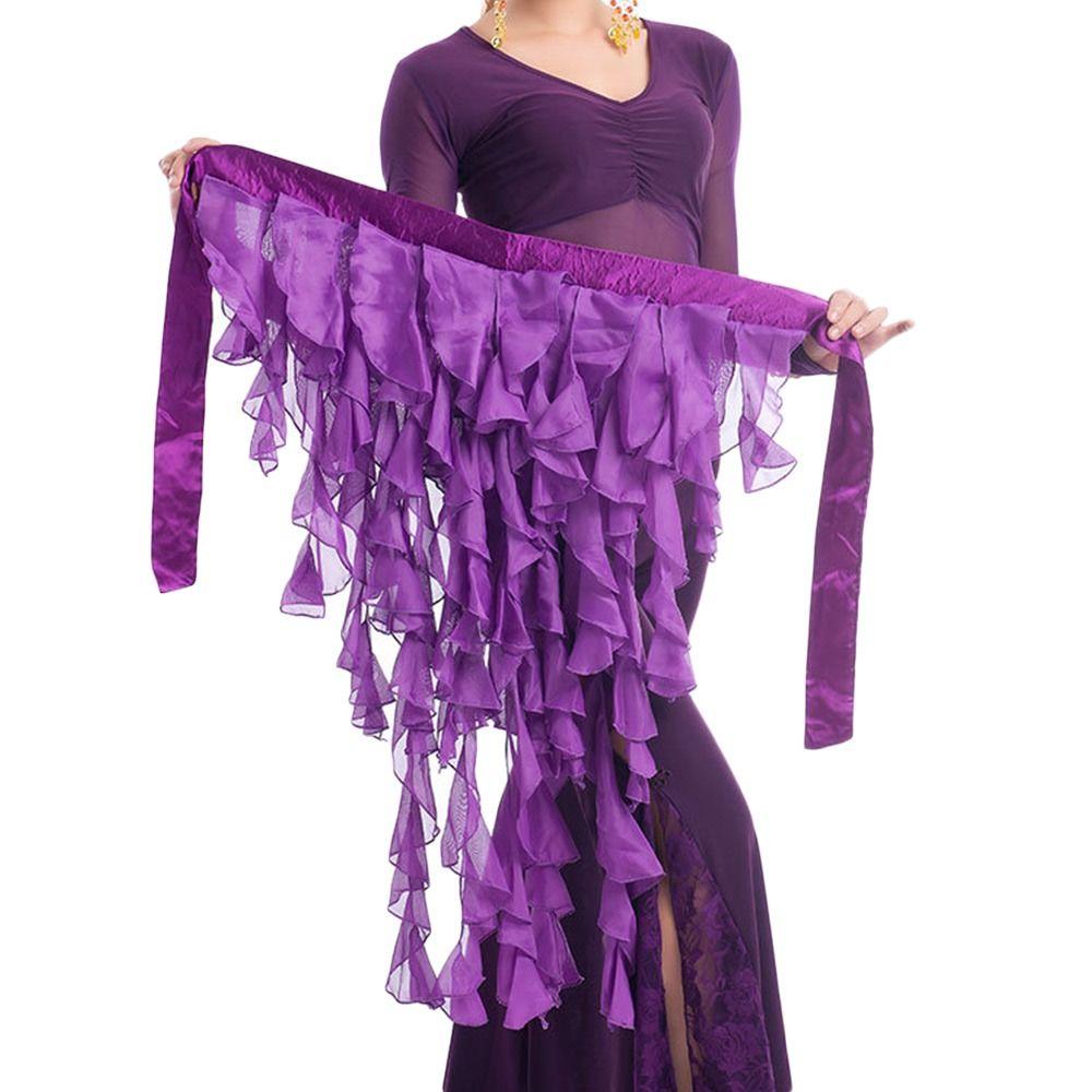 Хип-шарф с кисточками и блестящей цепочкой на талии, женские костюмы для выступлений