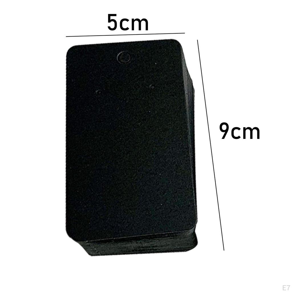 100 Pieces Earring Display Cards Holders Jewelry Storage for