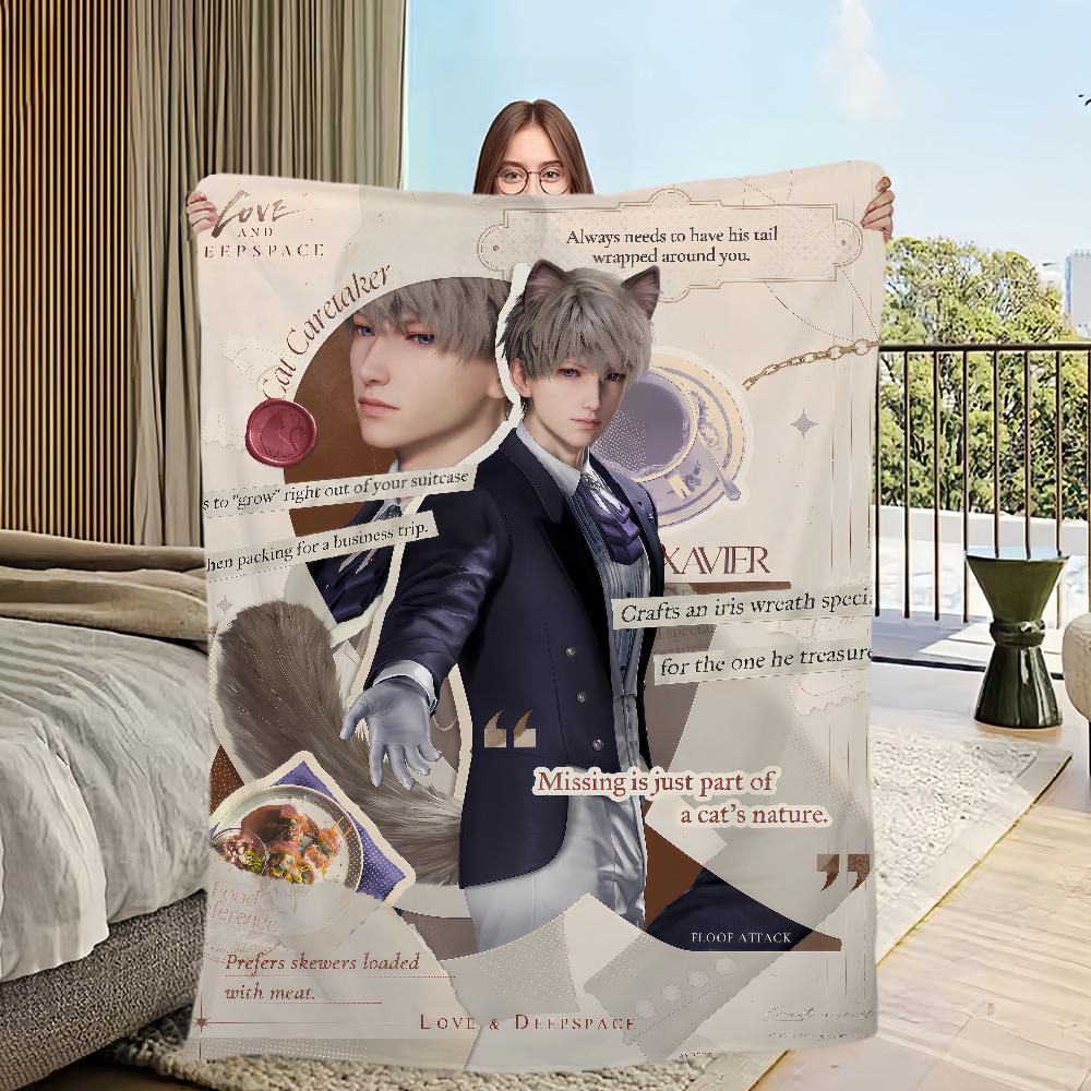 Anime Muscle Handsome Guy Cover Blanket HD Couple Home Gym Four Seasons Universal Short Fleece Warm Cover Blanket