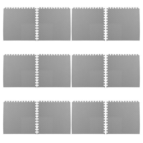 Yousheng, 12 шт., очень толстый коврик для йоги, высокая плотность, пена EVA, блокирующая напольная плитка, домашний тренажерный зал, фитнес-площадка для упражнений, подушка, оборудование для тренировок