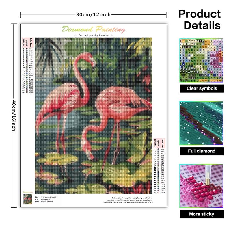 DIY 5D Алмазная картина Полная круглая Алмазная мозаика с изображением животных Ручная вышивка стразами Домашний декор Подарки