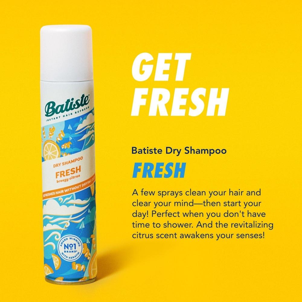 Batiste Fresh Dry Shampoo Light Breezy 7.62 Oz