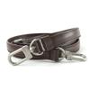 Used Shoulder Strap Leather Brown Adjustable