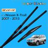 Комплект передних и задних дворников для Nissan X-Trail X Trail T31 2007 - 2013 2012 2011 2008 Щетки для лобового стекла