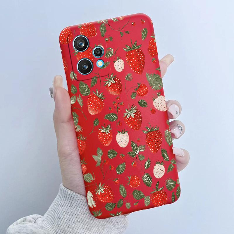 Чехол для телефона Realme 9 Pro Plus RMX3392 RMX3393 Дизайн 'Цветочная Девочка' Мягкий Силикон ТПУ Задняя Панель Для Realme9 4G RMX3521 Чехлы
