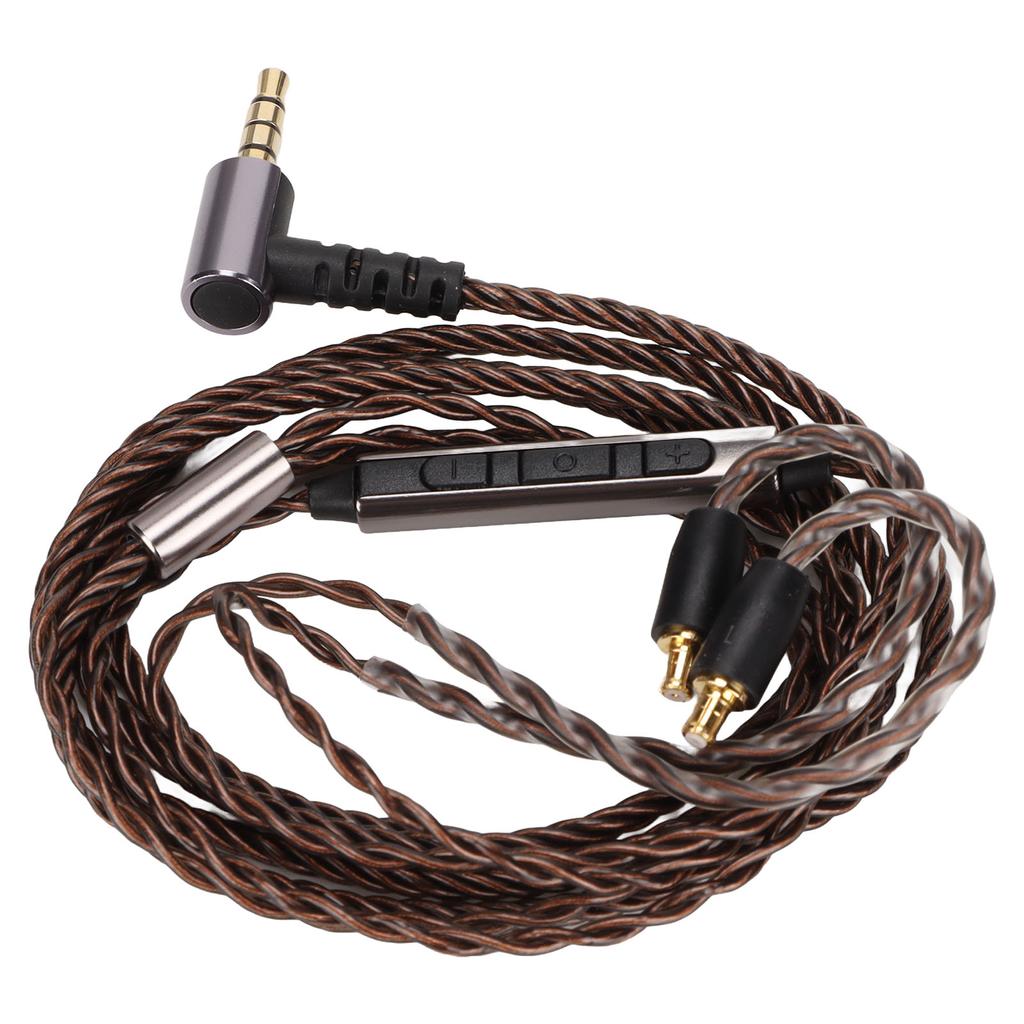 Сменный кабель для наушников, штекер 3,5 мм/A2DC, шнур для наушников со встроенным микрофоном и пультом управления для CKS1100