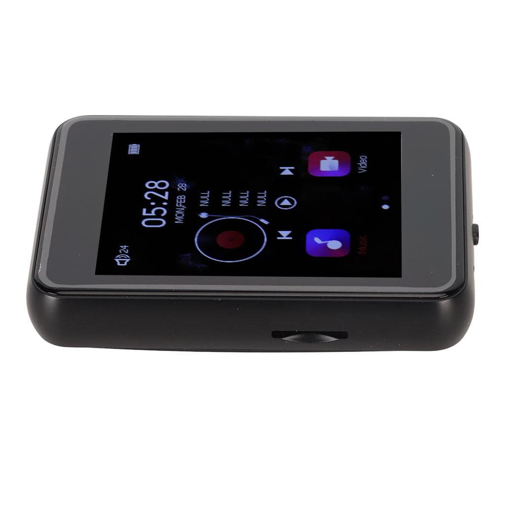 MP3-плеер 2,4-дюймовый полностью сенсорный экран звук без потерь Bluetooth 5.0 FM-радио диктофон встроенный динамик