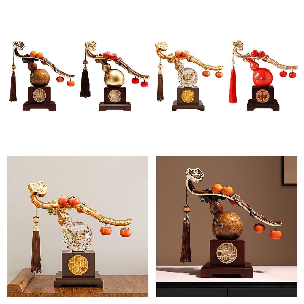 Статуэтка из смолы «Хурма» для счастливой жизни, скульптура для подарков, подарочный шкаф, украшение по фен-шуй