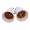 Socket E17 to E27 LED Halogen CFL Light Bulb Lamp Adapter