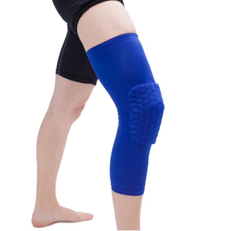 Компрессионный рукав для колена, наколенники, рукав для ног для баскетбола, волейбола, тяжелой атлетики