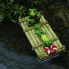 Floating Frog Ornament Waterproof Detailed Pool Decor Frog Sculpture Eco-friendly Floating Figurine Craft for Pond Pool Fish Tank